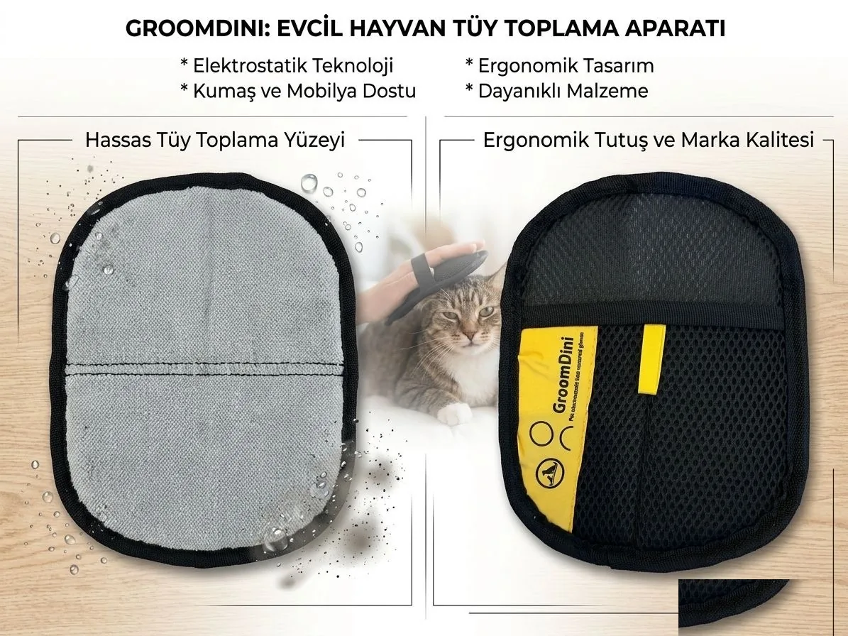Tüy Toplama Eldiveni